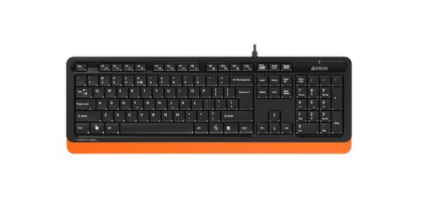 Клавиатура A4Tech Fstyler FK10 черный/оранжевый черный/оранжевый