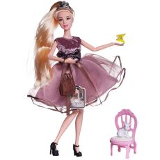Кукла ABTOYS Amelia Королевский прием PT-01638 с аксессуарами 30 см